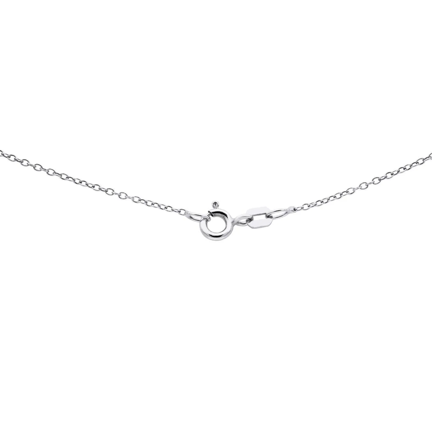 Leaf Necklace with Diamonds in Two-Tone Gold