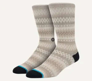 M720D15WAR Stance Warner Socks Oatmeal