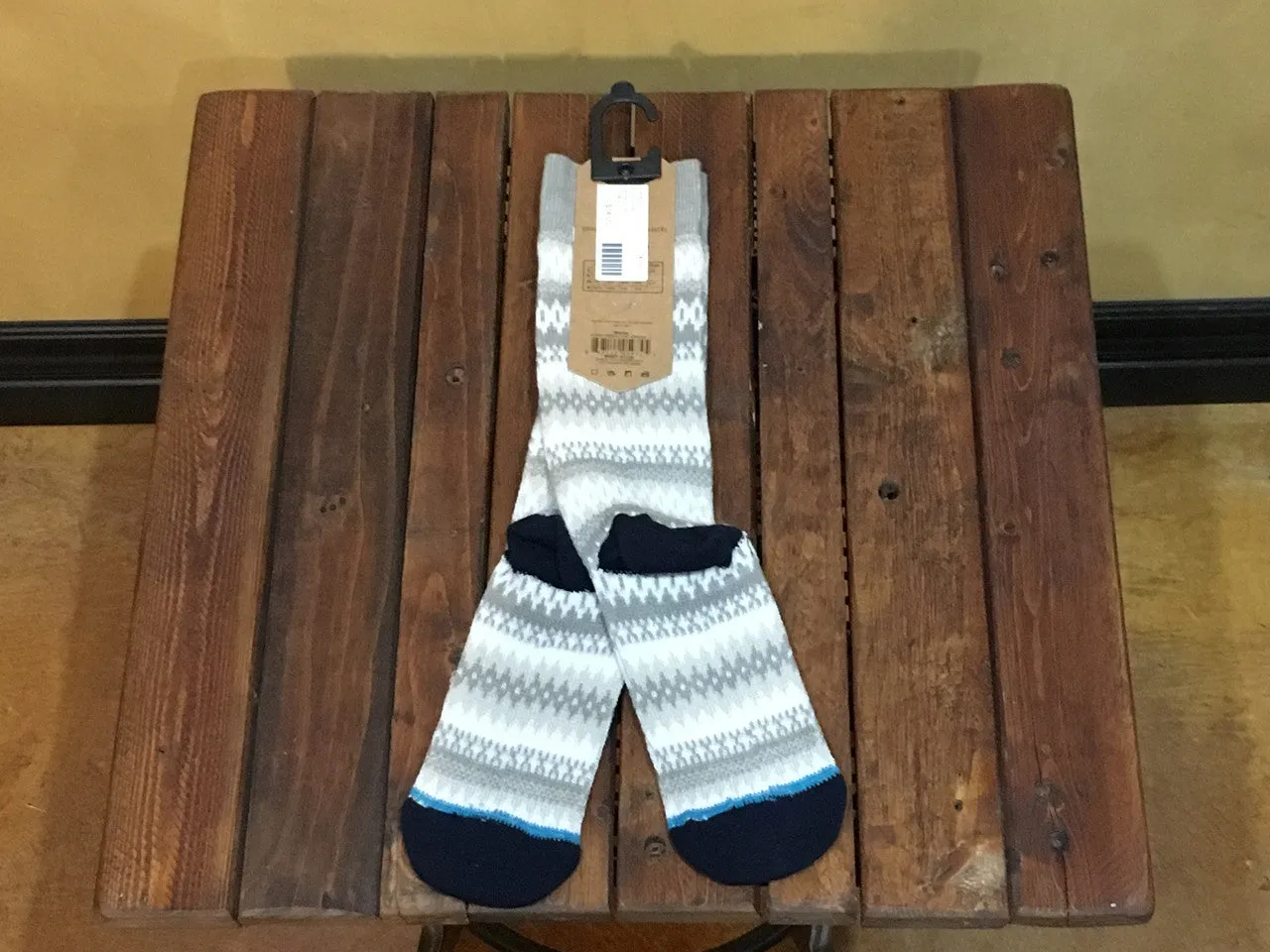 M720D15WAR Stance Warner Socks Oatmeal