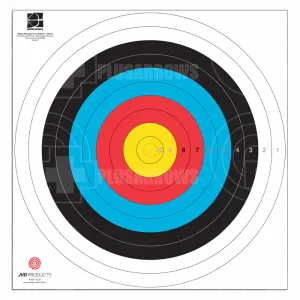 Maple Leaf World Archery 40cm 10 Ring Target Faces