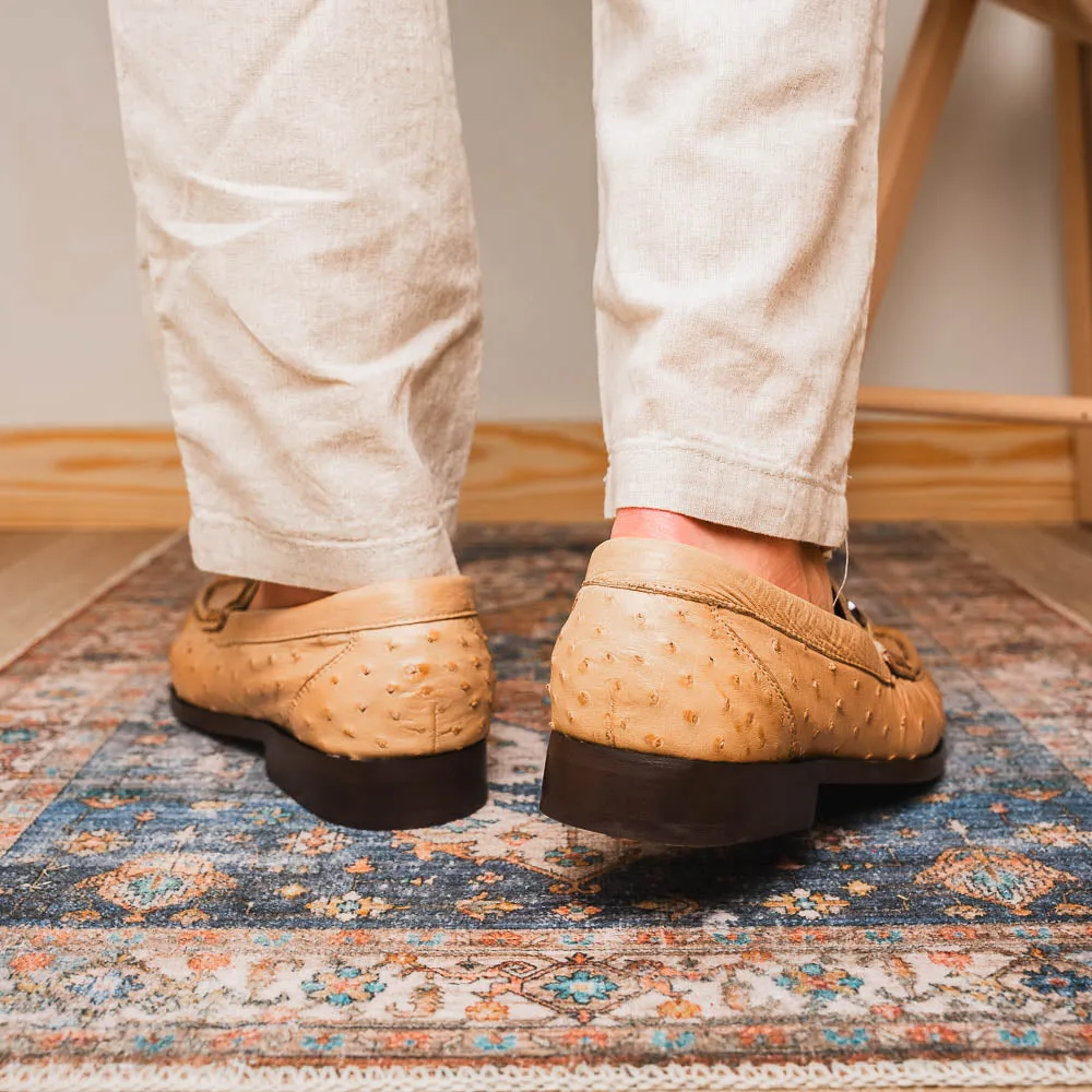 Marco Di Milano Ferrioni Orix Ostrich Bit Loafers
