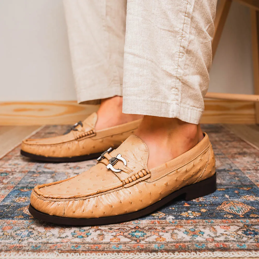 Marco Di Milano Ferrioni Orix Ostrich Bit Loafers