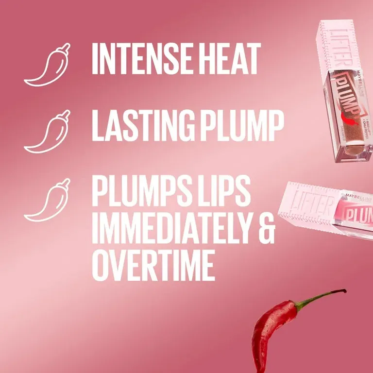 Maybelline Lifter Plump Lip Plumping Gloss 005 - Peach Fever