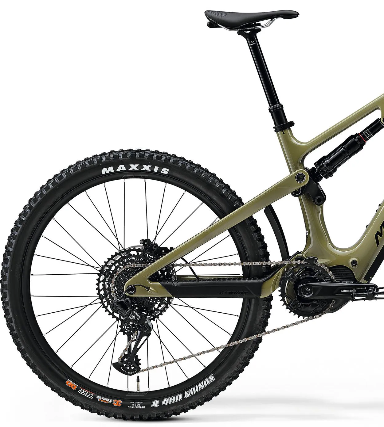 Merida eOne-Sixty 6000 Electric Full Suspension Mountain Bike 2024 - Green