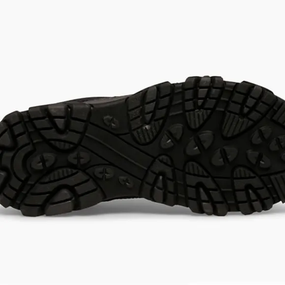 Merrell Big Kid's Size 5.5 US Moab 3 Low Lace Shoe Black Unisex
