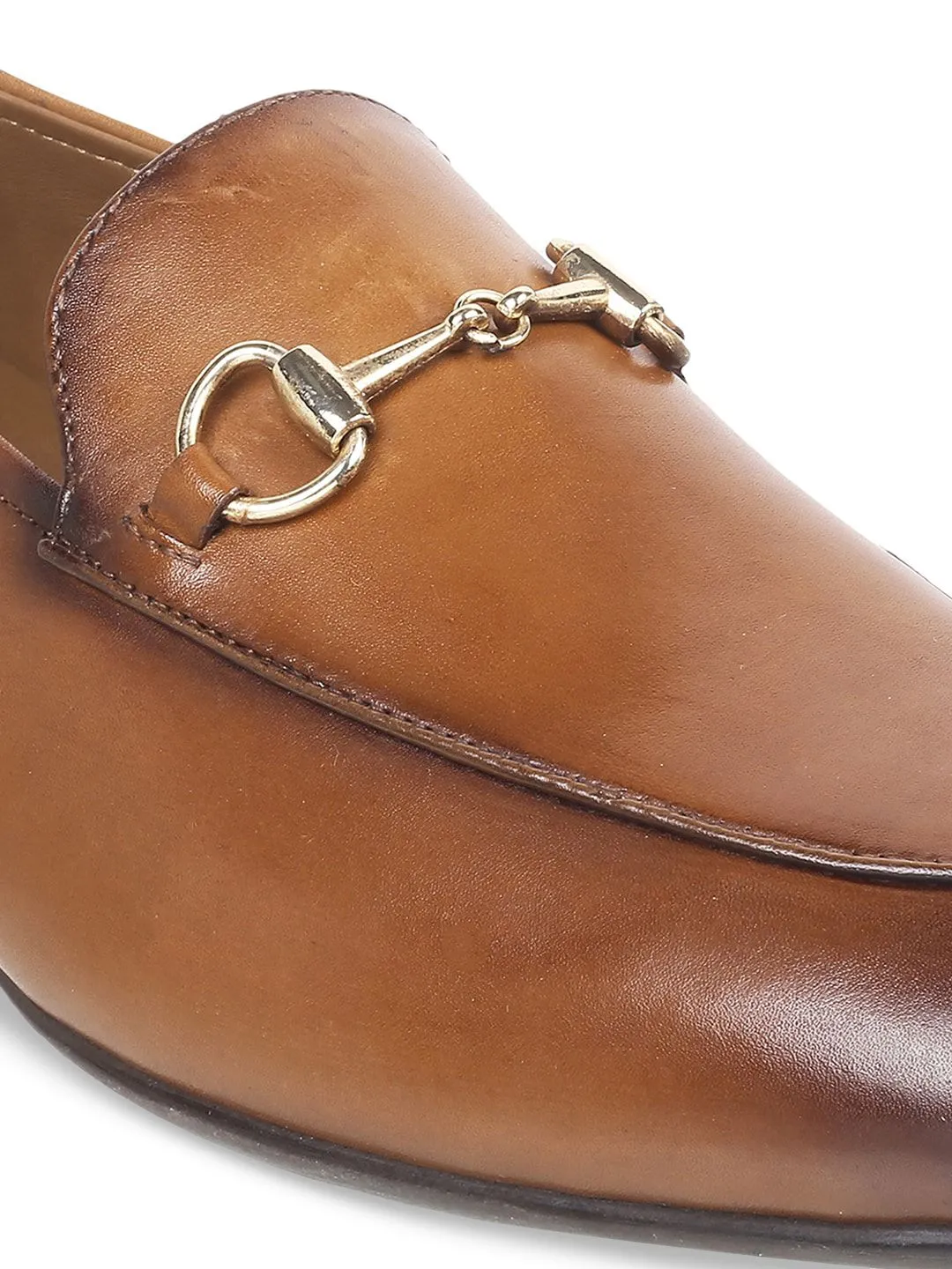 Metro Men Buckled Formal Loafers