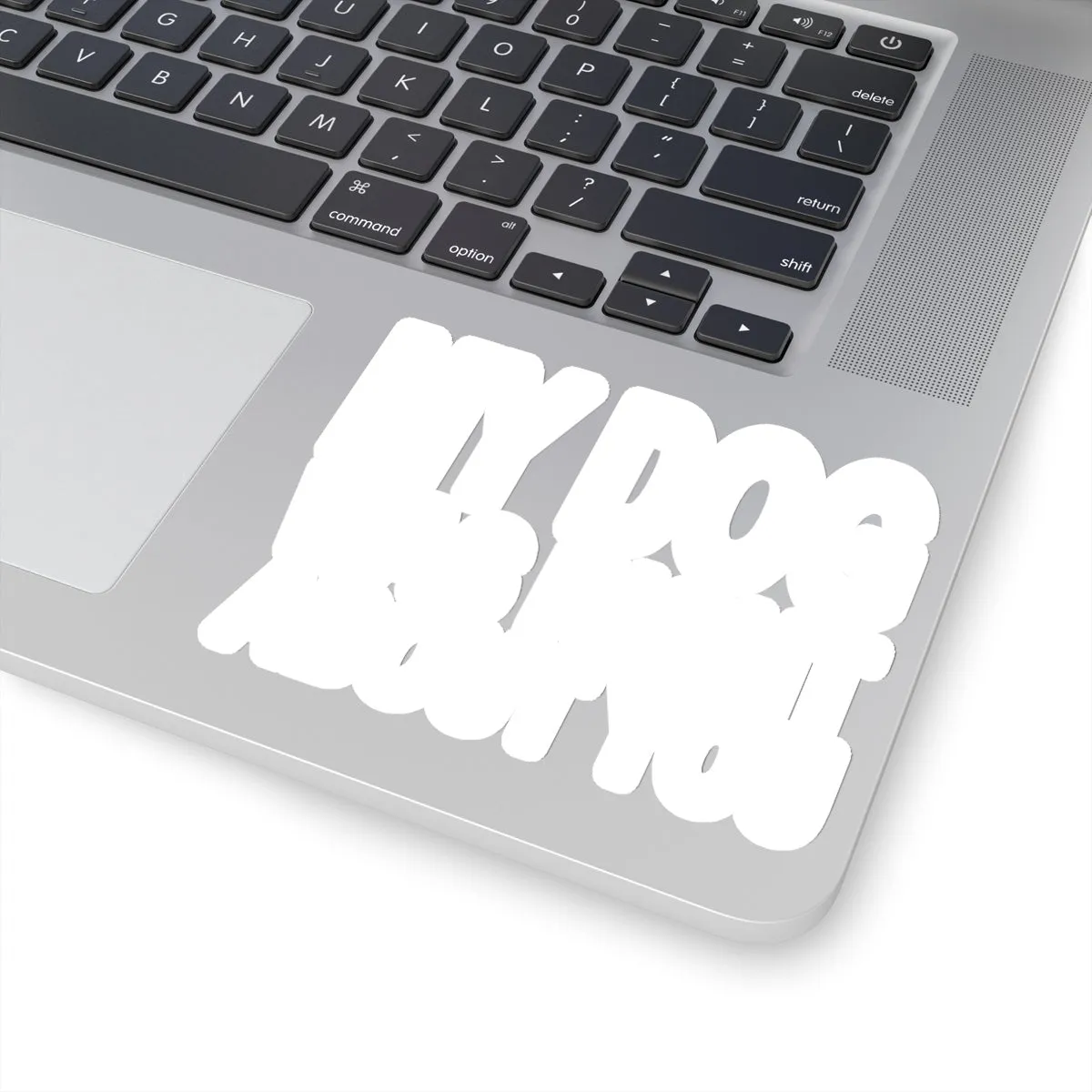 My Dog Was Right About You - Premium Sticker