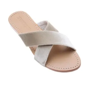 MYSTIQUE Bergen Velvet Sandals Sz. 8