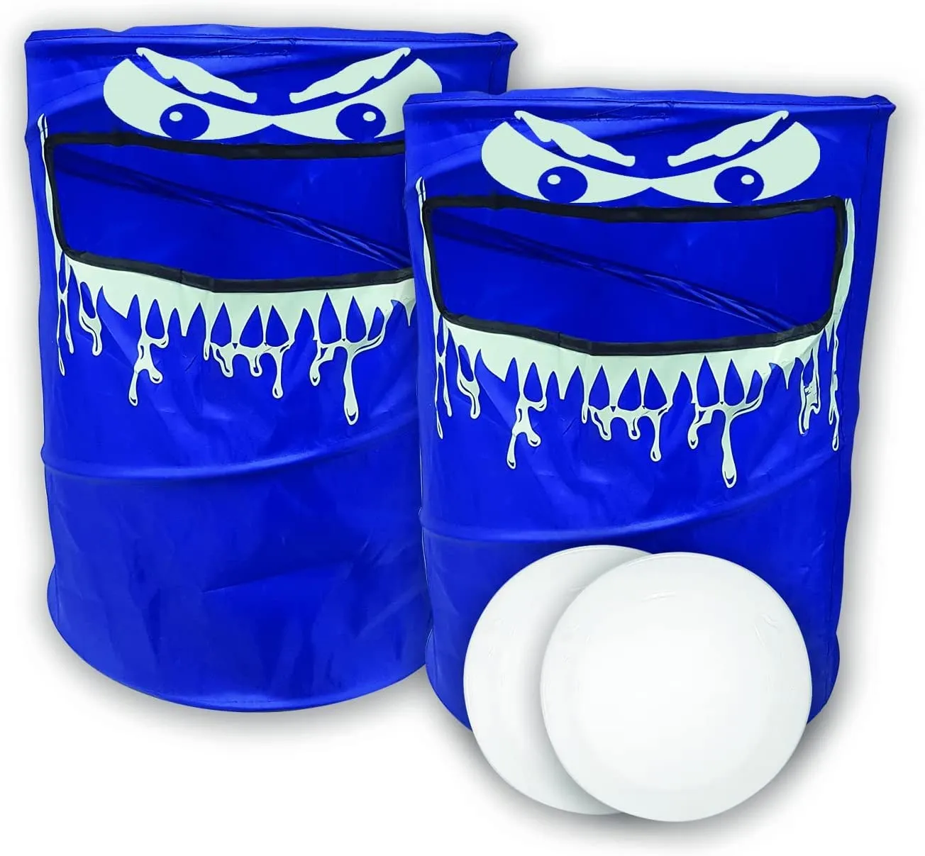 New Danawares Corp. Go! Zone Glow in The Dark Disc Slammer Set, indoor/outdoor!