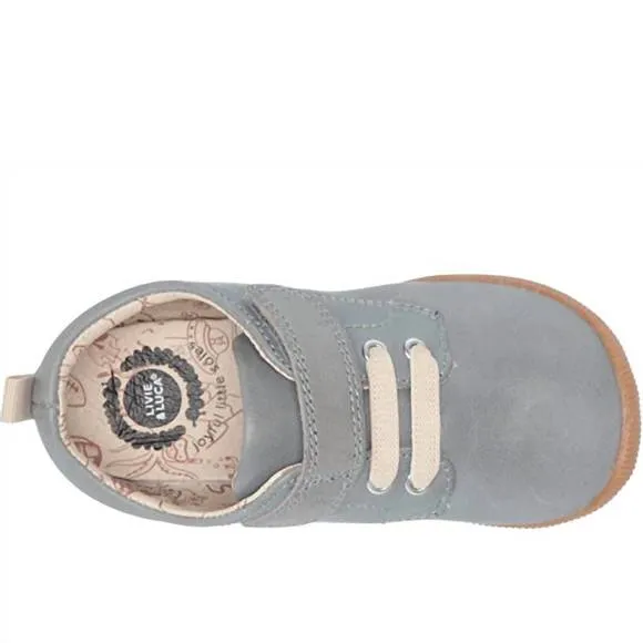 NEW LIVIE AND LUCA boy's swift sneaker in faded denim