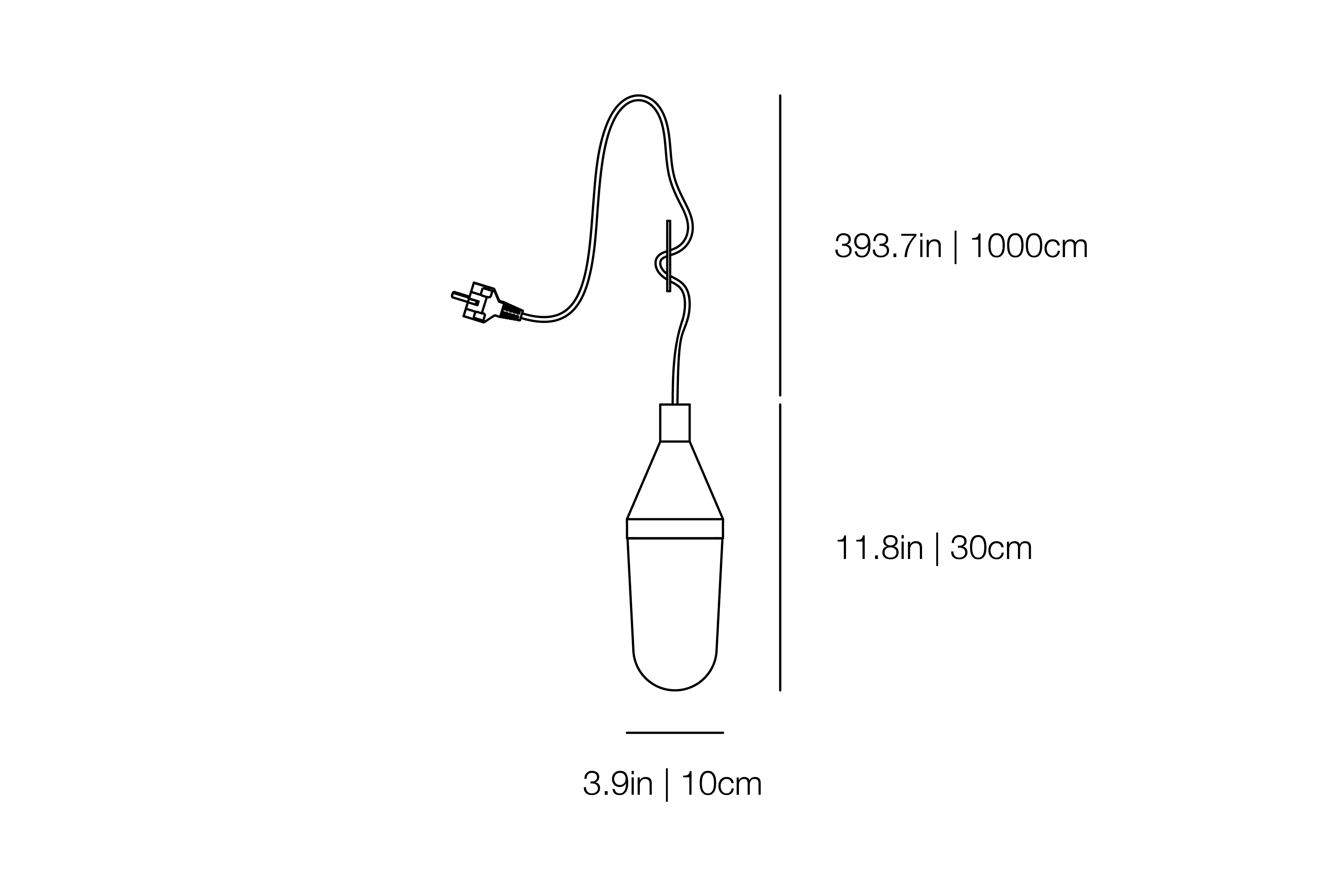 Niwa 1182 - Outdoor Suspension Lamp