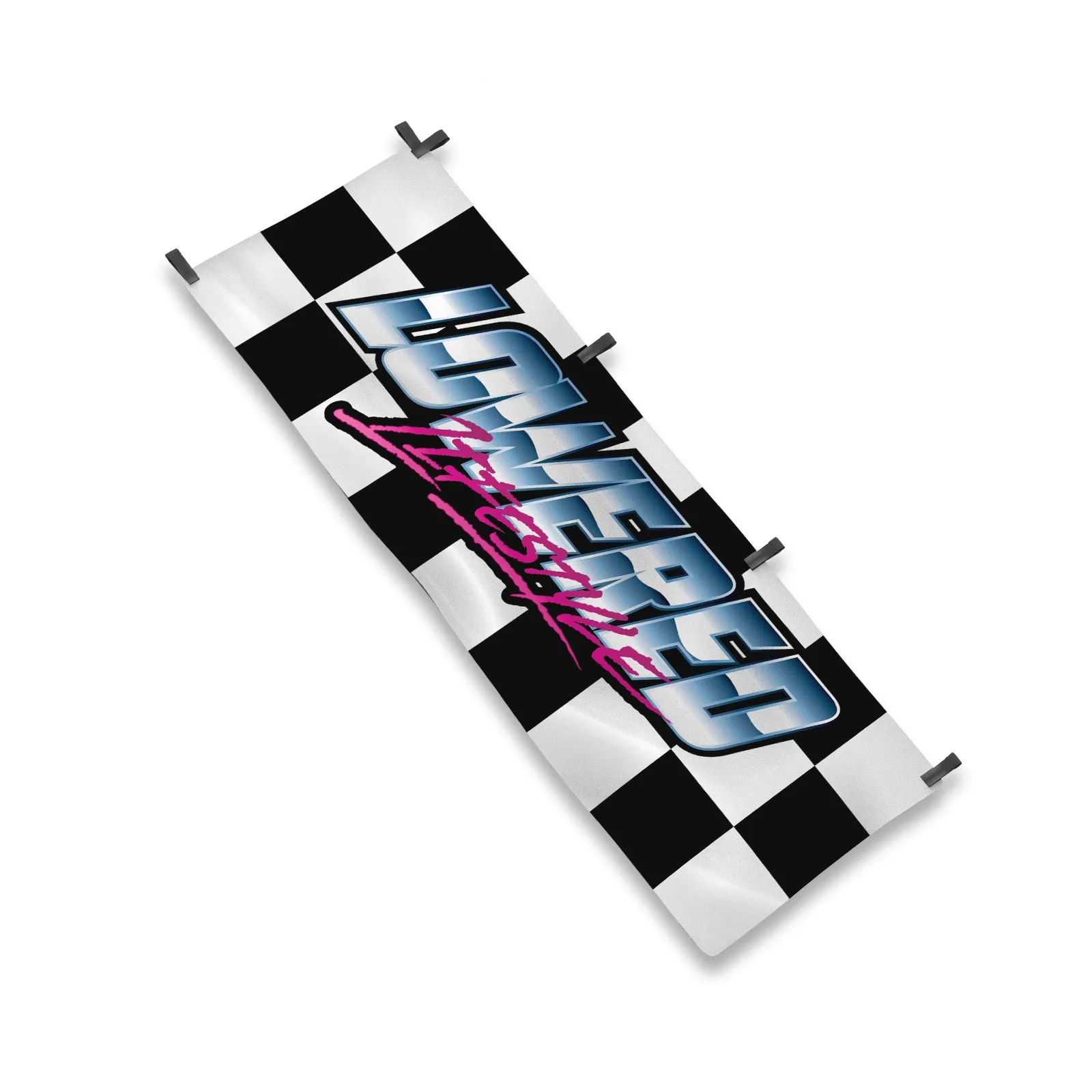 Nobori Flag - Retro Checker