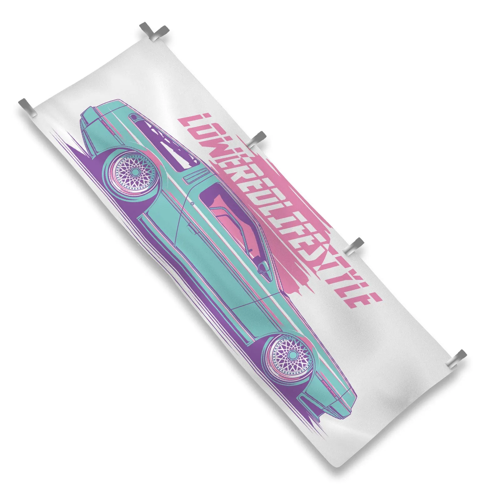 Nobori Flag - Slammed Delorean