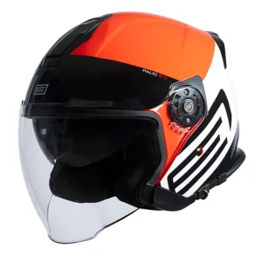 Origine Palio 2.0 Scout Black/Flo Red Jet Helmet