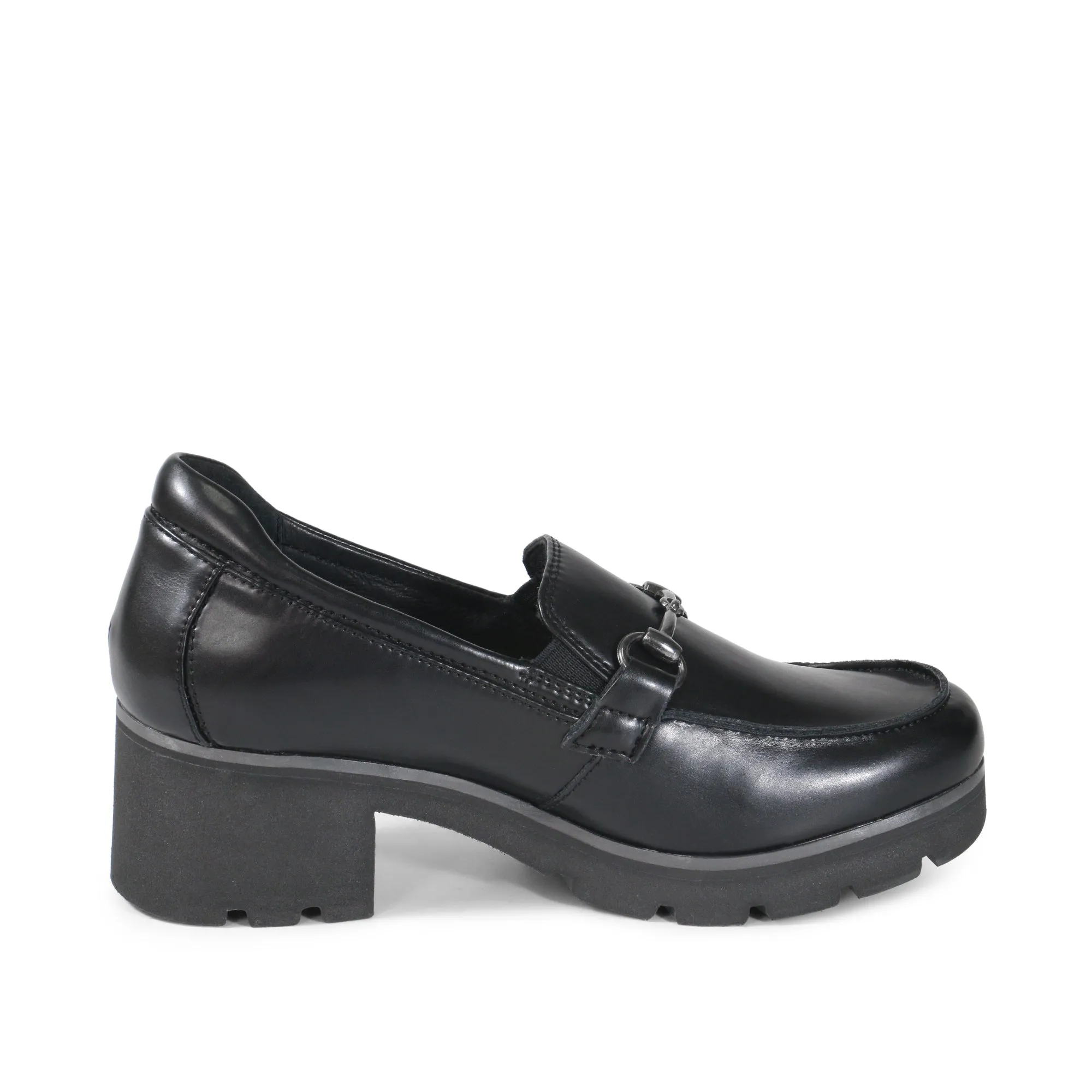 Palermo Horsebit Chunky Loafers (Nero)