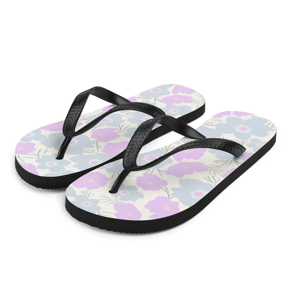 Pastel Floral - Sustainably Made Flip-Flops