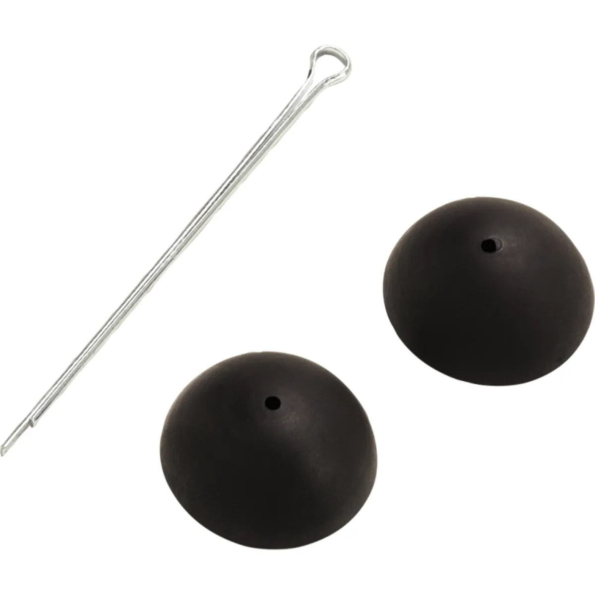 Pineridge Brush Buttons Black 2pk