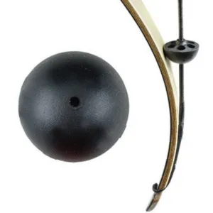Pineridge Brush Buttons Black 2pk