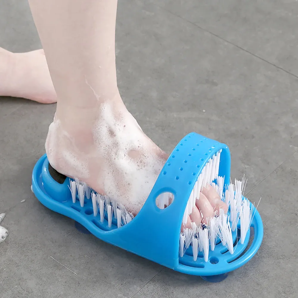 Plastic Bath Shower Feet Massage Slippers