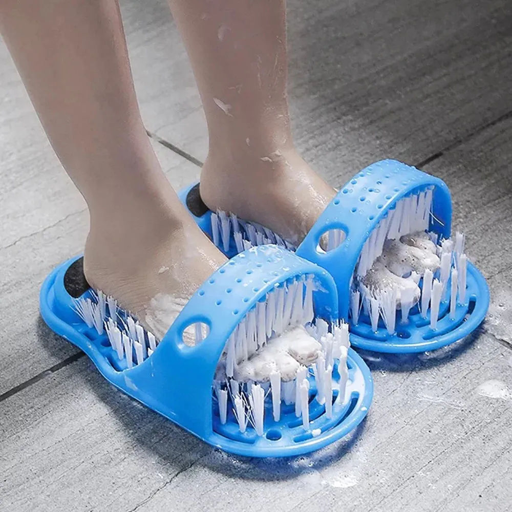 Plastic Bath Shower Feet Massage Slippers