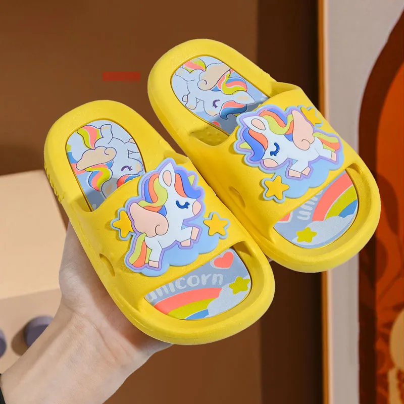 Popular Children's Slippers Boys and Girls Summer Cute Cartoon Soft Bottom Outdoor Indoor Children Slippers Boys and Girls