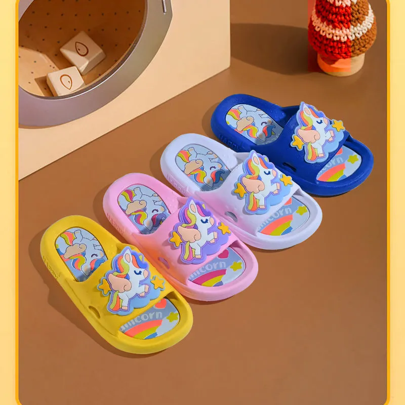 Popular Children's Slippers Boys and Girls Summer Cute Cartoon Soft Bottom Outdoor Indoor Children Slippers Boys and Girls