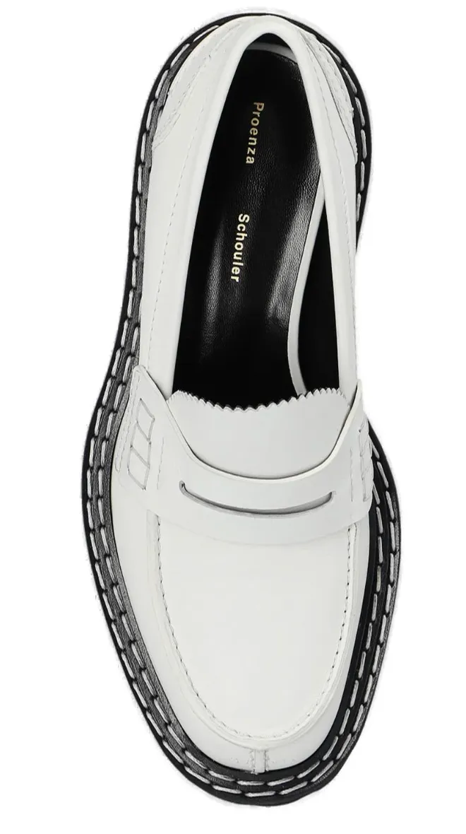 PROENZA SCHOULER 	Lug sole platform loafers 39