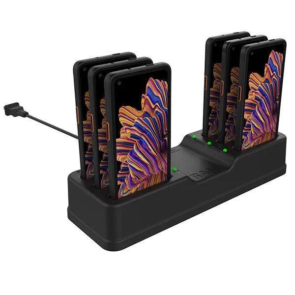 RAM 6-Port Charging Dock for Samsung XCover Pro (RAM-DOCK-6G-SAM59PU)