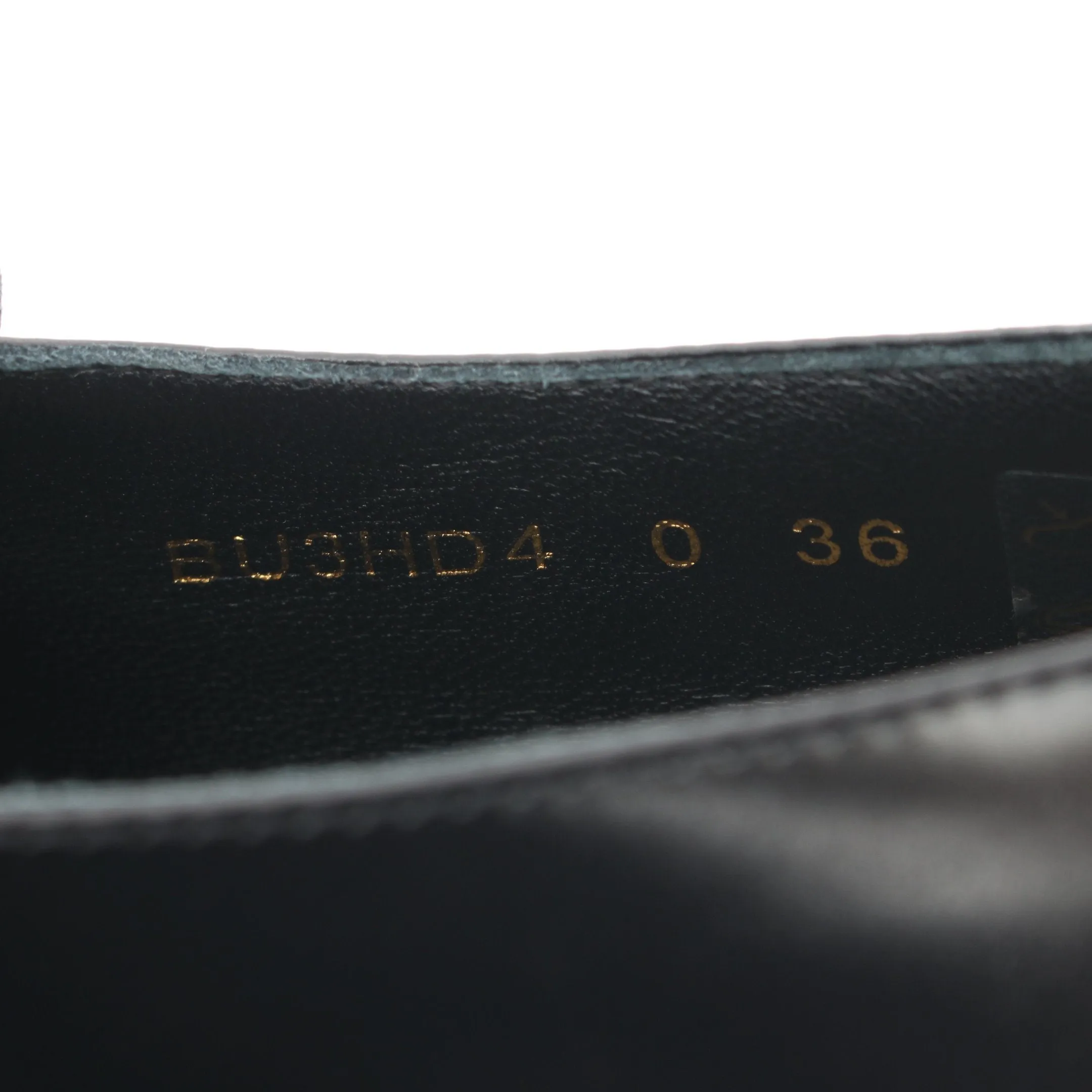 Rockstud Loafers Leather Black Platform