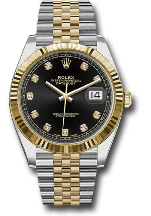 Rolex Steel 18k RG Datejust 41mm #126333 bkdj