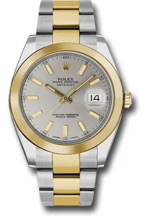 Rolex Steel 18k YG Datejust 41mm #126303 sio