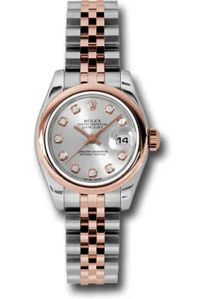Rolex Steel and 18k RG Datejust -26mm #179161 sdj