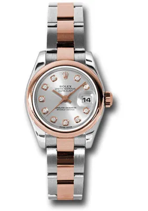 Rolex Steel and 18k RG Datejust -26mm #179161 sdo