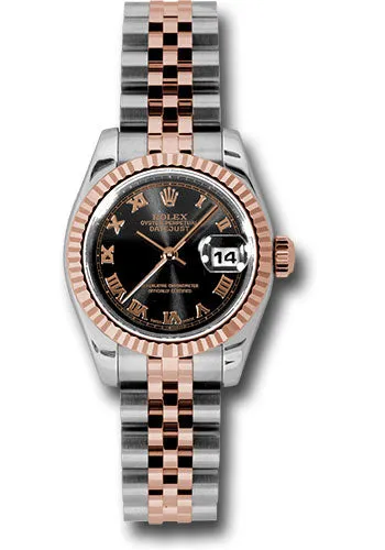 Rolex Steel and 18k RG Datejust -26mm #179171 bkcaj