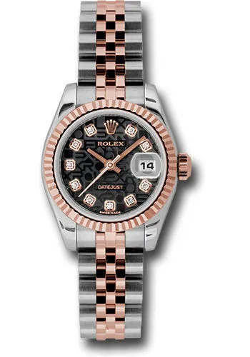 Rolex Steel and 18k RG Datejust -26mm #179171 bkjdj