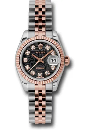 Rolex Steel and 18k RG Datejust -26mm #179171 bkjdj