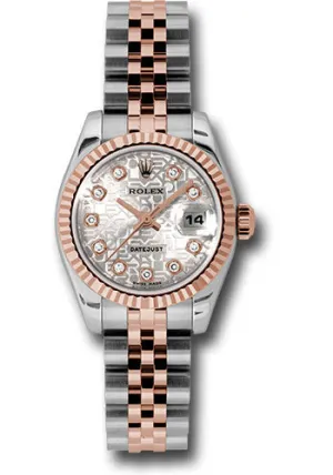 Rolex Steel and 18k RG Datejust -26mm #179171 sjdj