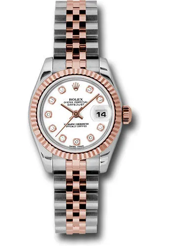 Rolex Steel and 18k RG Datejust -26mm #179171 wdj