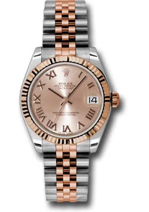 Rolex Steel and 18k RG Datejust - 31mm - Mid-Size #178271