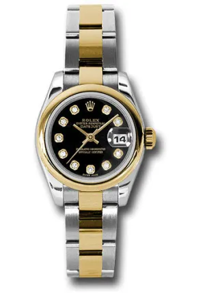 Rolex Steel and 18k YG Datejust -26mm #179163 bkdo