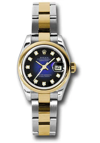 Rolex Steel and 18k YG Datejust -26mm #179163 blvdo