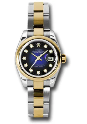 Rolex Steel and 18k YG Datejust -26mm #179163 blvdo