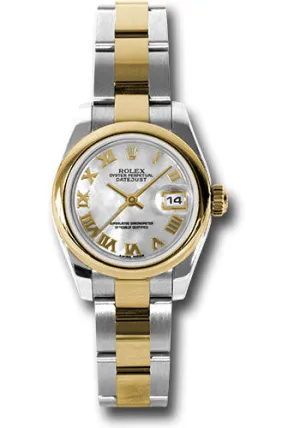 Rolex Steel and 18k YG Datejust -26mm #179163 mro
