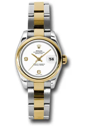 Rolex Steel and 18k YG Datejust -26mm #179163 wado