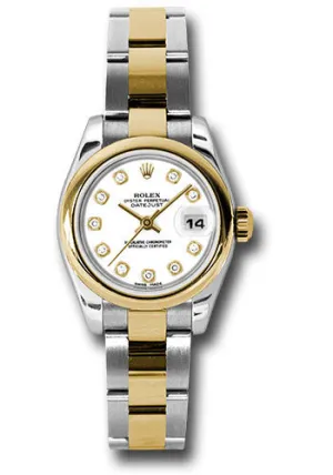 Rolex Steel and 18k YG Datejust -26mm #179163 wdo