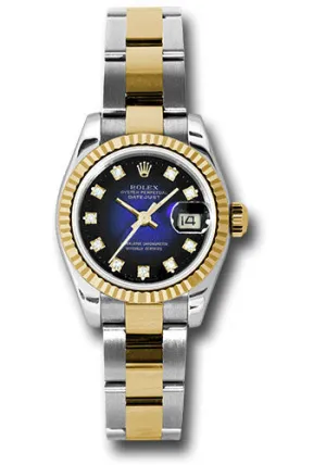 Rolex Steel and 18k YG Datejust -26mm #179173 blvdo