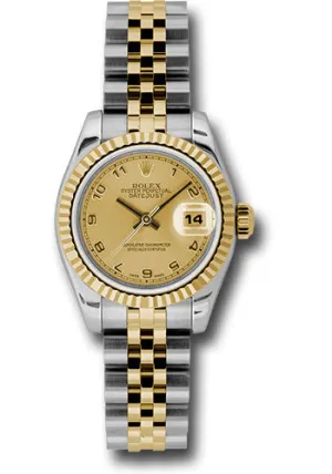 Rolex Steel and 18k YG Datejust -26mm #179173 chaj