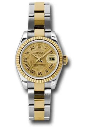 Rolex Steel and 18k YG Datejust -26mm #179173 chsbro