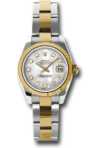 Rolex Steel and 18k YG Datejust -26mm #179173 mdo