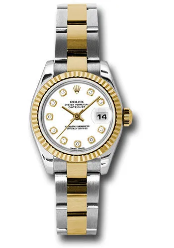 Rolex Steel and 18k YG Datejust -26mm #179173 wdo